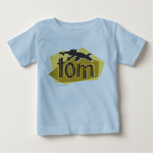 T-shirt Pour Bébé Logo de silhouette de Tom