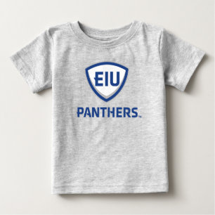 T-shirt Pour Bébé Logo Eastern Illinois Panthers Shield & Wordmark