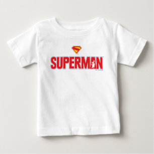 T-shirt Pour Bébé Logo gras Superman classique