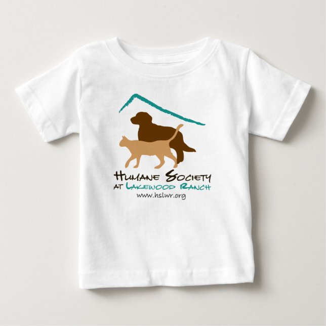 T-shirt Pour Bébé Logo HSLWR chemise (Devant)