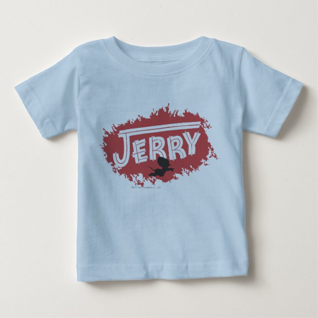 T-shirt Pour Bébé Logo Jerry Silhouette (Devant)