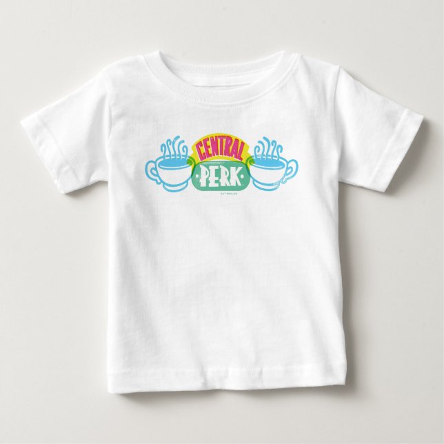 T-shirt Pour Bébé Logo Neon Central Perk (Devant)