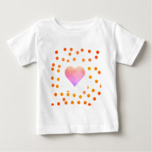T-shirt Pour Bébé Logo personnalisé simple et élégant ici société T
