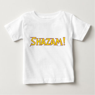 T-shirt Pour Bébé Logo Shazam Jaune/Rouge