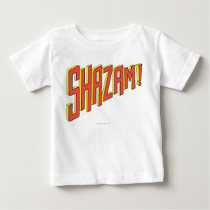 T-shirt Pour Bébé Logo Shazam Rouge/Jaune