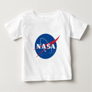 T-shirt Pour Bébé Logo Ultimate NASA Rocket White Soft Cotton