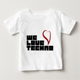 T-shirt Pour Bébé Logotipo--Amour-Techno