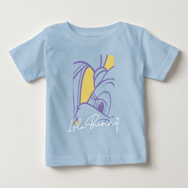 T-shirt Pour Bébé Lola Portrait Autographe (Devant)