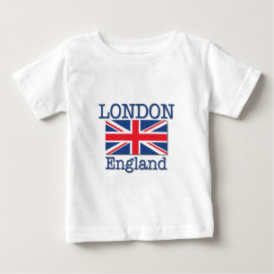 T-shirt Pour Bébé Londres et Union Jack