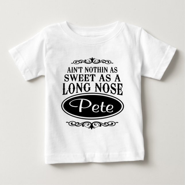 T-shirt Pour Bébé Long Nez Pete (Devant)