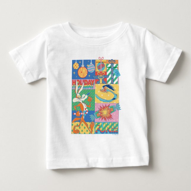 T-shirt Pour Bébé LOONEY TUNES™ | Vacances (Devant)