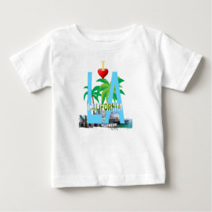 T-shirt Pour Bébé los angeles l a california ville usa amérique