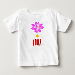 T-shirt Pour Bébé Lotus Namaste spirituel Journée internationale du