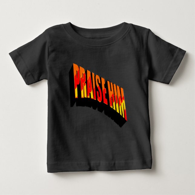T-shirt Pour Bébé Louez-Lui Baby Bodysuit (Devant)