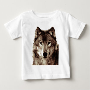 T-shirt Pour Bébé Loup