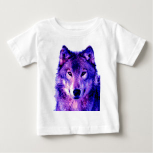 T-shirt Pour Bébé Loup