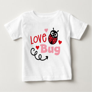 T-shirt Pour Bébé Love Bug Ladybug
