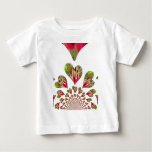 T-shirt Pour Bébé Lovely Hearts Humanitarian Day Le monde a besoin d