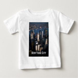 T-shirt Pour Bébé Lower Manhattan New York