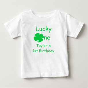 T-shirt Pour Bébé Lucky One 1er anniversaire