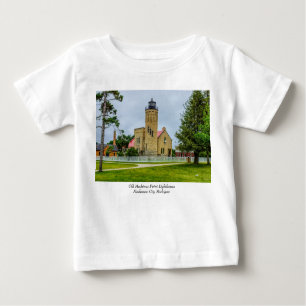 T-shirt Pour Bébé Lumière de la pointe Mackinac