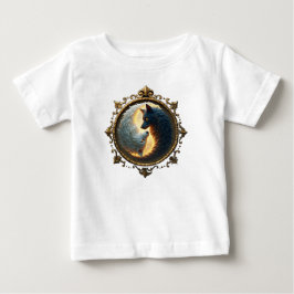 T-shirt Pour Bébé Lunar Balance – Where Shadows Embrace the Light. 