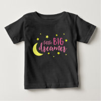 Lune & Étoiles Rose Petit Gros Rêveur