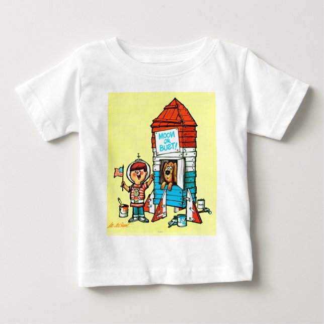 T-shirt Pour Bébé Lune ou Buste ! (Devant)