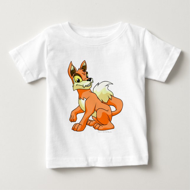 T-shirt Pour Bébé Lupe Orange (Devant)