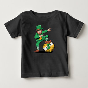 T-shirt Pour Bébé Lutin qui fait le dab drôle de jour de la Saint-Pa