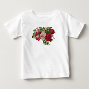 T-shirt Pour Bébé Lys victorienne classique de la vallée Romance