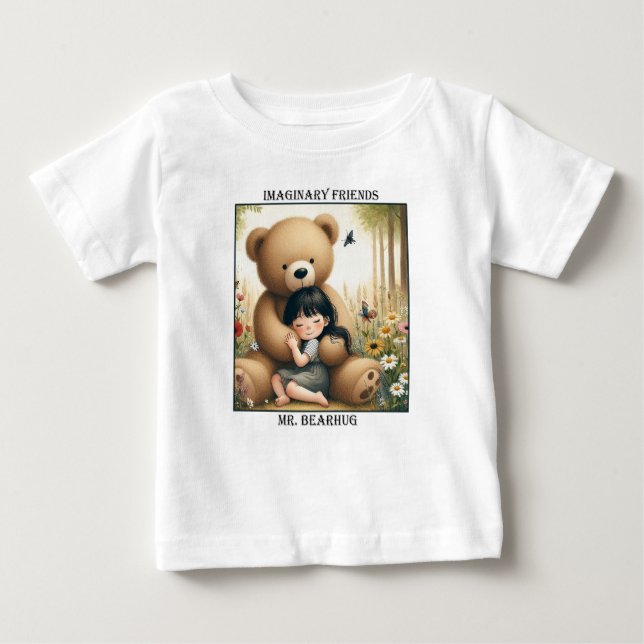 T-shirt Pour Bébé M. Câlin (Devant)