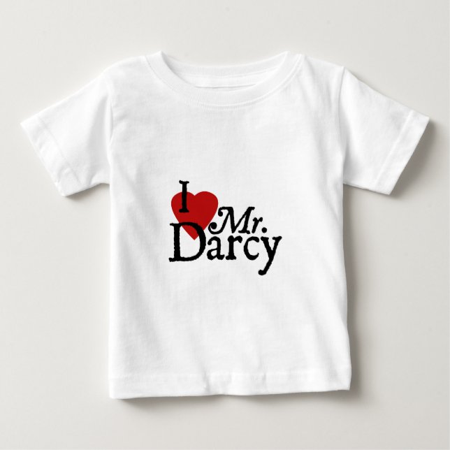 T-shirt Pour Bébé M. Darcy d'AMOUR de Jane Austen I (Devant)