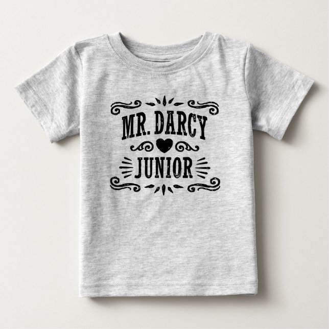 T-shirt Pour Bébé M. Darcy junior (Devant)