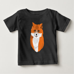 T-shirt Pour Bébé M. Fox est le lecteur