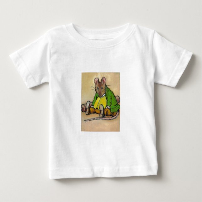T-SHIRT POUR BÉBÉ M. SAMUEL WHISKERS, APRÈS BEATRIX POTTER (Devant)
