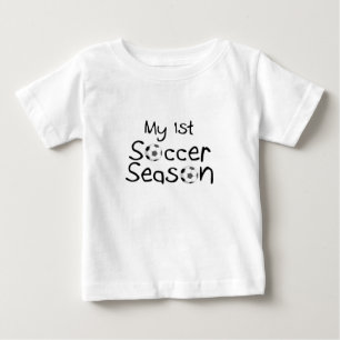 T-shirt Pour Bébé Ma ?ère saison du football