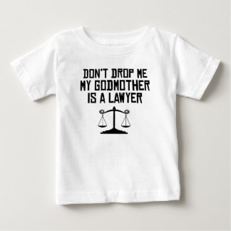 T-shirt Pour Bébé Ma marraine est une avocate