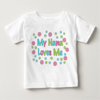 T-shirt Pour Bébé Ma Nana m'aime