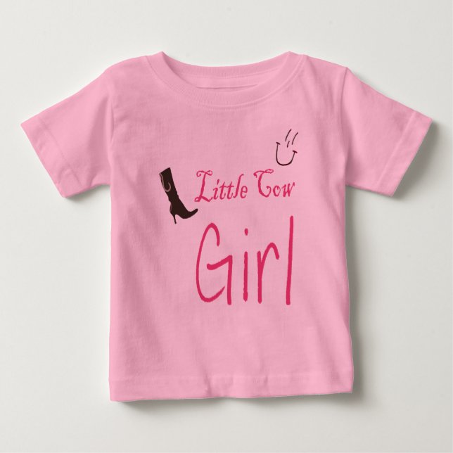 T-shirt Pour Bébé Ma petite fille (Devant)