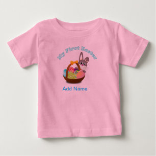 T-shirt Pour Bébé Ma première chemise de Pâques pour bébé Cadeau de