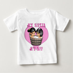 T-shirt Pour Bébé Ma Soeur MON Bain BFF