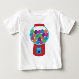 T-shirt Pour Bébé Machine à bonbons Gumball