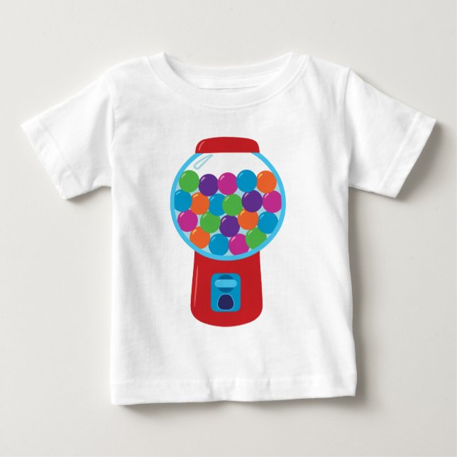 T-shirt Pour Bébé Machine à bonbons Gumball (Devant)