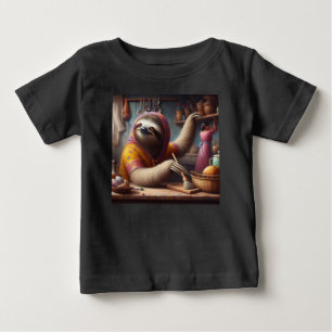 T-shirt Pour Bébé Machine à laver une cuisine