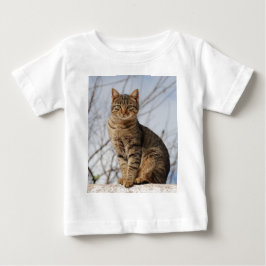 T-shirt Pour Bébé Mackerel Tabby Cat