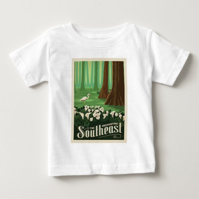 T-shirt Pour Bébé Macy's Flower Show | Sud-Est (Devant)