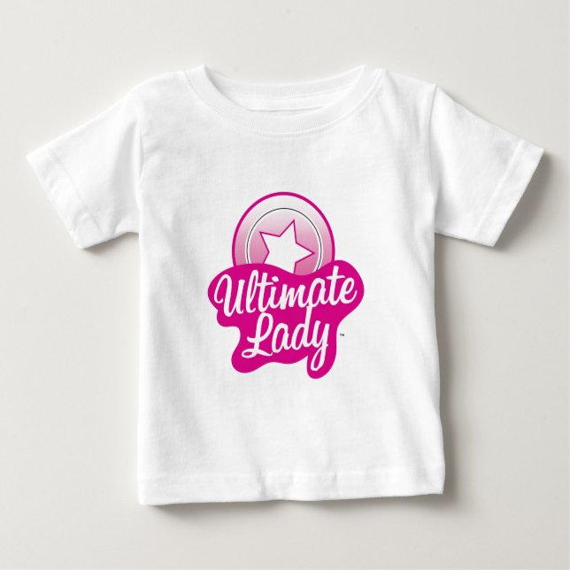 T-shirt Pour Bébé Madame finale (Devant)