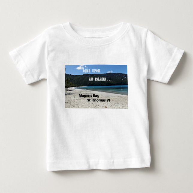T-shirt Pour Bébé Magens Bay, St. Thomas VI (Devant)