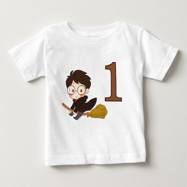 T-shirt Pour Bébé Magique HARRY POTTER™ et Hogwarts (Devant)